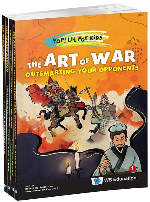 Pop! Lit For Kids (Set 6): The Art of War / Legendary Tales of Vietnam / The Secret Garden / Les Miserables: 0 Hardcover – Import, 17 January 2024 by Margerie Maria Kahlenberg