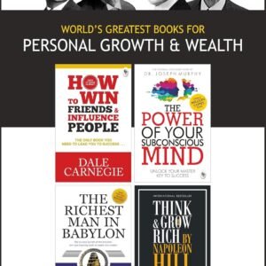 World's Greatest Books For Personal Growth & Wealth (Set of 4 Books) [Hardcover] Dale Carnegie; Napoleon Hill and Dr. Joseph Murphy Hardcover by Dale Carnegie