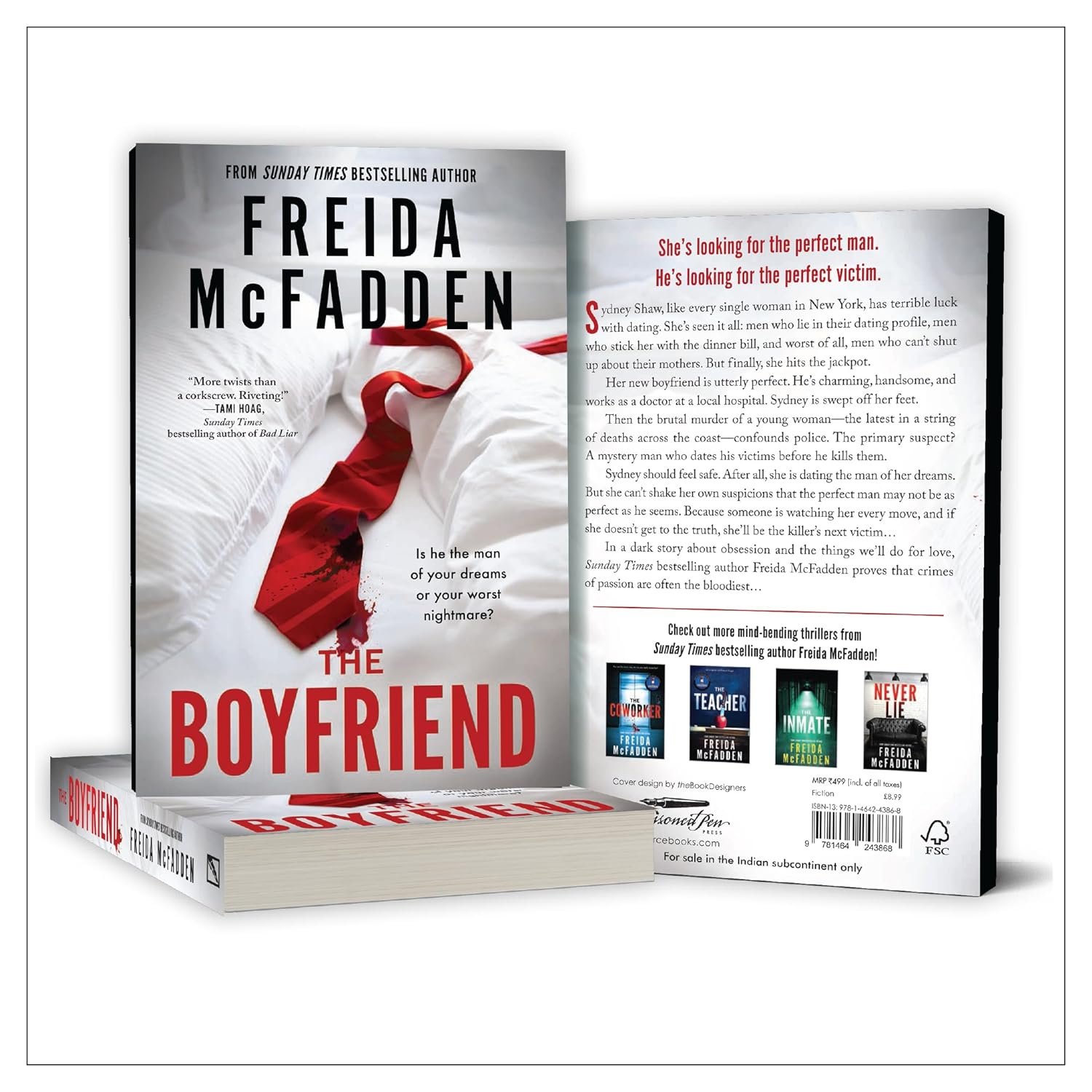 The Boyfriend: The Riveting New Psychological Thriller from BESTSELLING author of THE HOUSEMAID Paperback – 1 October 2024 by Freida McFadden